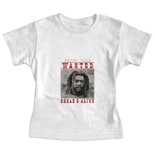 Discover Peter Tosh Wanted Dread And Alive Baby Tees