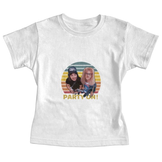 Discover Wayne's World Retro Vintage Baby Tees, Party On Vintage Baby Tees