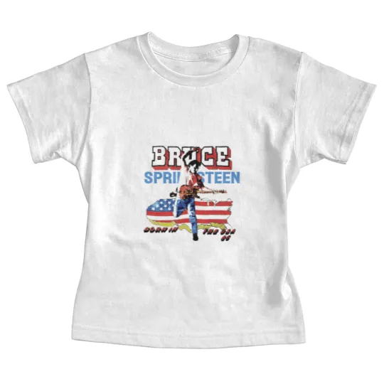 Discover Bruce Springsteen Bon In The Usa Baby Tees, Vintage Bruce Springsteen Concert S-5Xl