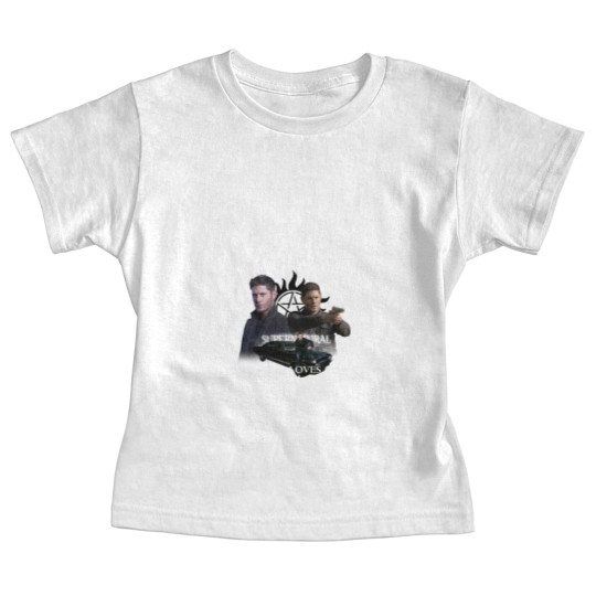 Discover Supernatural Baby Tees, Winchester Brothers Baby Tees, Supernatural Baby Tees