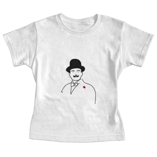 Discover Hercule Poirot Agatha Christie - Hercule Poirot - Baby Tees