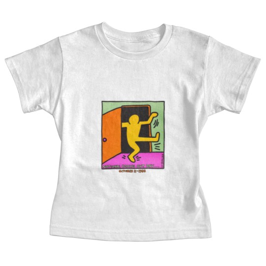 Discover vintage keith haring 1988 Baby Tees national coming out day