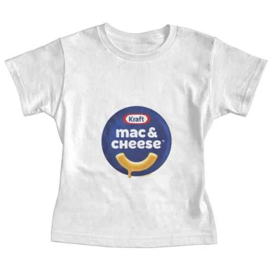 Discover heinz kraft mac cheese macaroni big chest logo Baby Tees