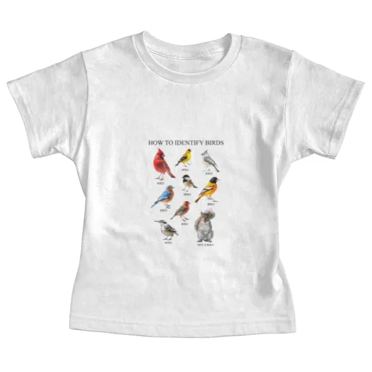 Discover Bird Baby Tees, How to Identify Birds Baby Tees