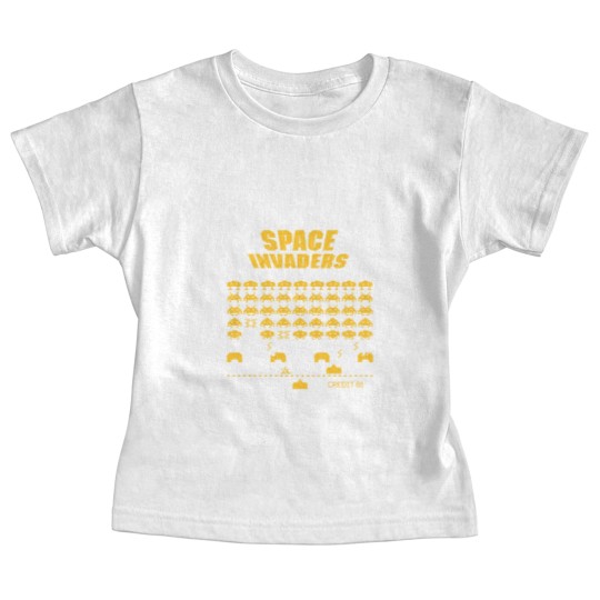Discover Space Invaders Baby Tees