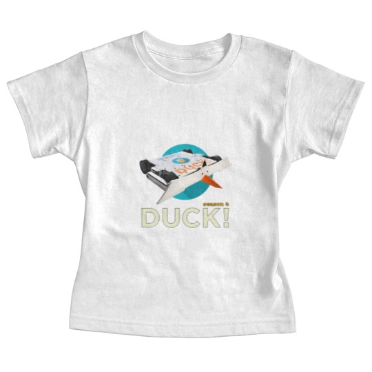 Discover DUCK! Season 4 The popular combat robot now has fabulous merch. Baby Tees