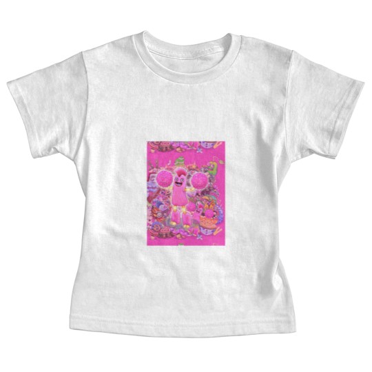 Discover My Singing Monsters characters Pompom Graphic Baby Tees