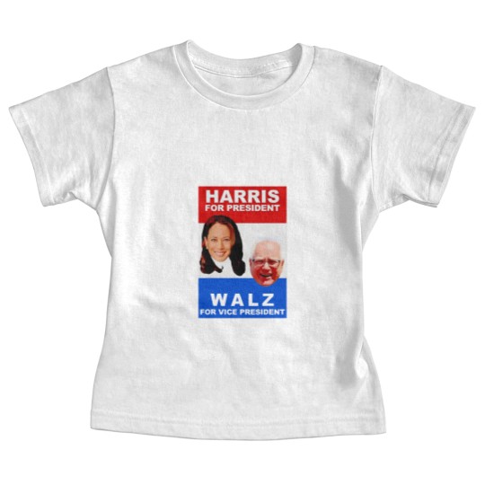 Discover Kamala Harris Tim Walz 2024 Harris Walz President Elections Baby Tees