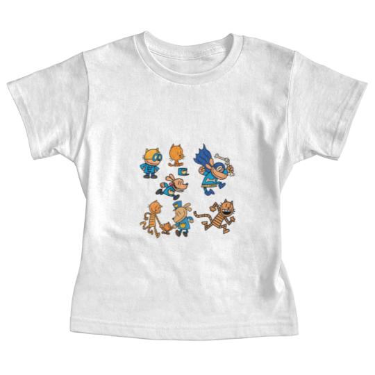 Discover Dog Man Baby Tees
