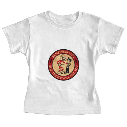 Discover Electricity Will Kill You Vintage Baby Tees