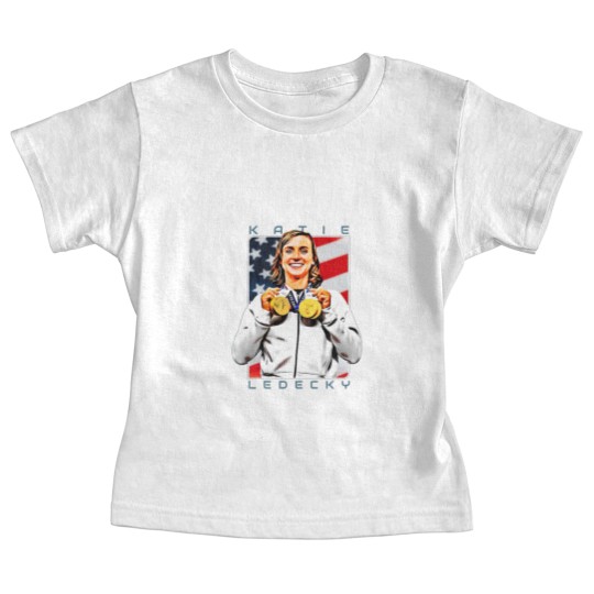Discover Katie Ledecky The Hero - Athlete - Baby Tees