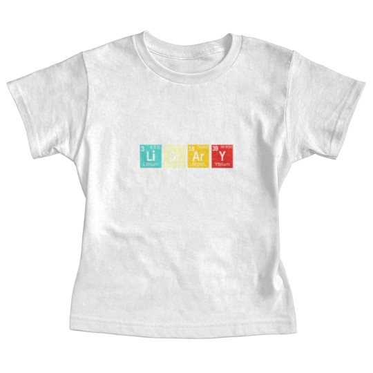 Discover Library Periodic Table Library Reading Book Worms Baby Tees