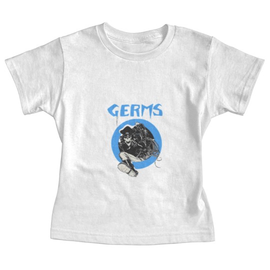 Discover The Germs Band Logo Baby Tees