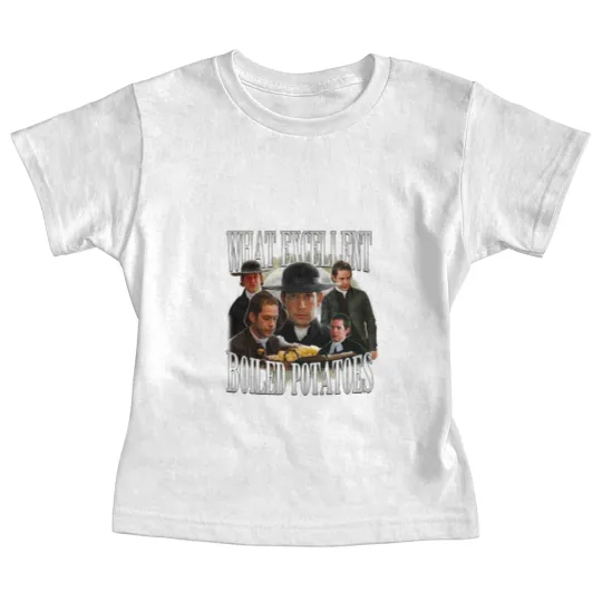 Discover Retro Boiled Potatoes Baby Tees, Jane Austen Baby Tees, Pride and Prejudice Baby Tees Baby Tees