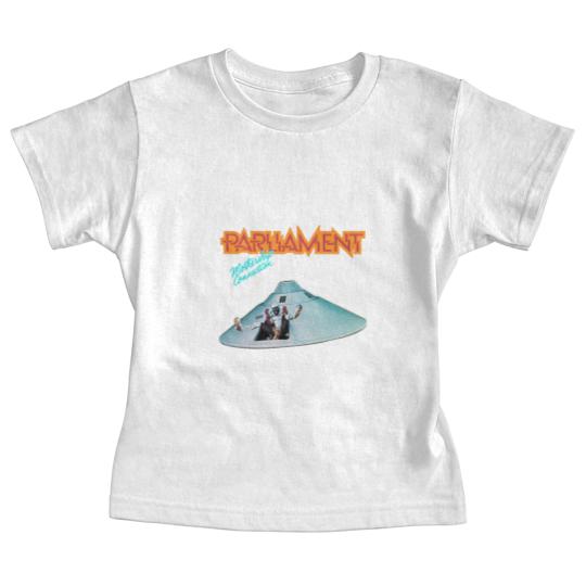 Discover PARLIAMENT FUNKADELIC MOTHERSHIP CONNECTION George Clinton Baby Tees