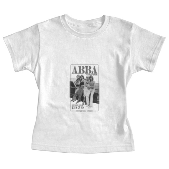 Discover A.b.b.a The Tour Baby Tees, A.b.b.a Baby Tees Vintage, Retro A.b.b.a 1979 Tour Baby Tees, Gift For Fan Baby Tees, Vintage Abaa Tour Baby Tees