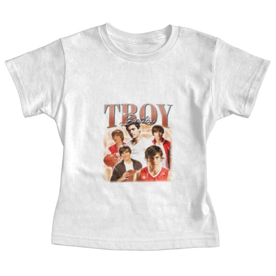 Discover Troy Bolton 90's Baby Tees, Troy Bolton Bootleg Tees, Troy Bolton Fans Gifts