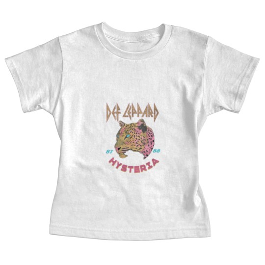 Discover Vintage 80's Rock Band Baby Tees Baby Tees Leppard  Baby Tees Rock and Roll Leopard