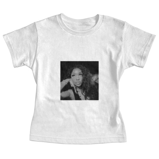 Discover Graphic "S-Z-A" Black n White RnB Printed Baby Tees