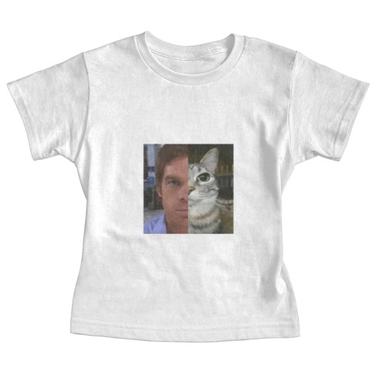 Discover Dext Morgan Baby Tees, Funny Cat Meme Baby Tees, Unisex Heavy Cotton Baby Tees, Gift for Dexter Fans, TV Show Fan Baby Tees