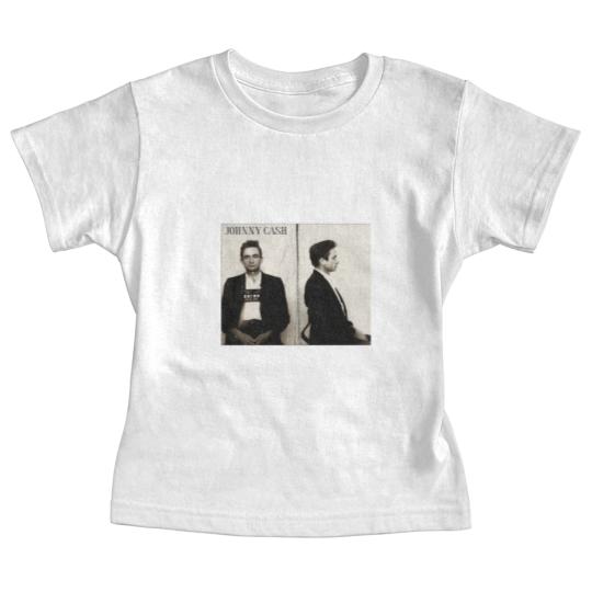 Discover Johnny Cash Mugshot Country Rock Baby Tees. Johnny Cash