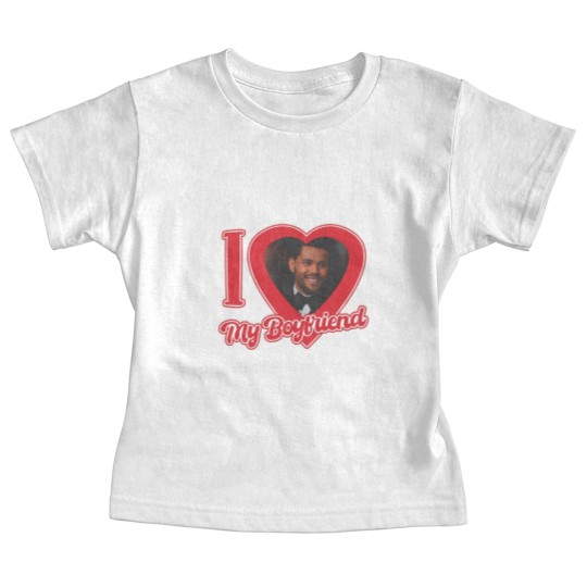 Discover I Love My Boyfriend Weeknd, Abel Unisex Heavy Cotton Baby Tees