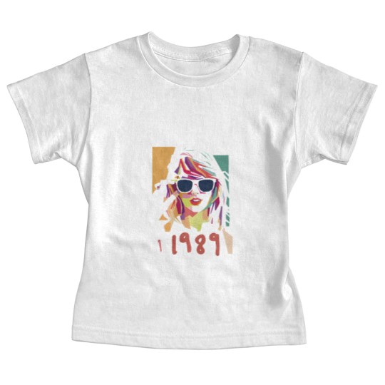 Discover Kids 1989 Watercolor Taylorr Swifts Vintage Baby Tees