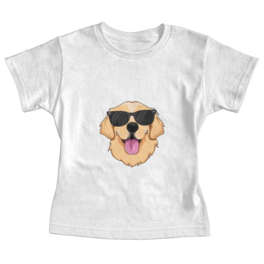 Discover Golden Retriever for Boys Girls Sunglasses Baby Tees Baby Tees