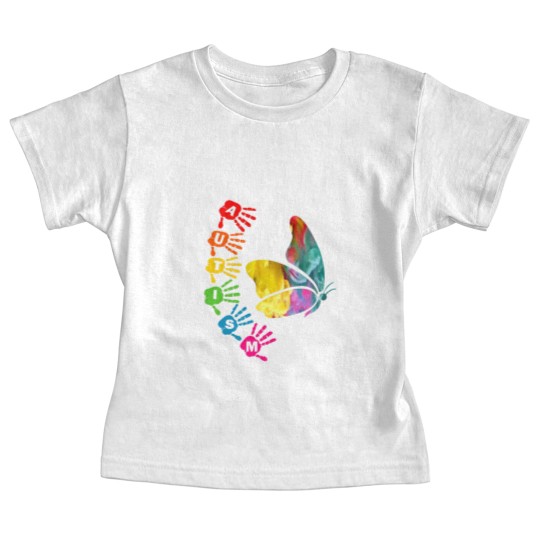Discover Autism Awareness Day - Autism Butterfly Baby Tees