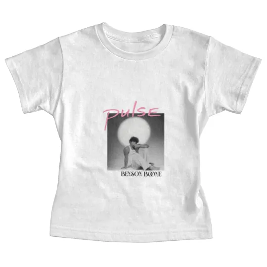 Discover Benson Boone New Song Pulse Retro Fanshionable Baby Tees