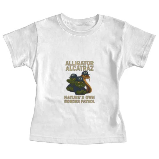 Discover Alligator-Alcatraz - Alligator Alcatraz Fl Retro - Baby Tees