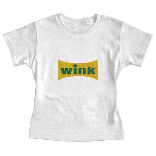 Discover Wink Grapefruit Flavored Soft Drink Soda Pop Logo Baby Tees