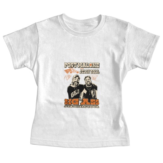 Discover Post Malone Jelly Roll Concert Tour Baby Tees Posty Beautifully Broken Rapper