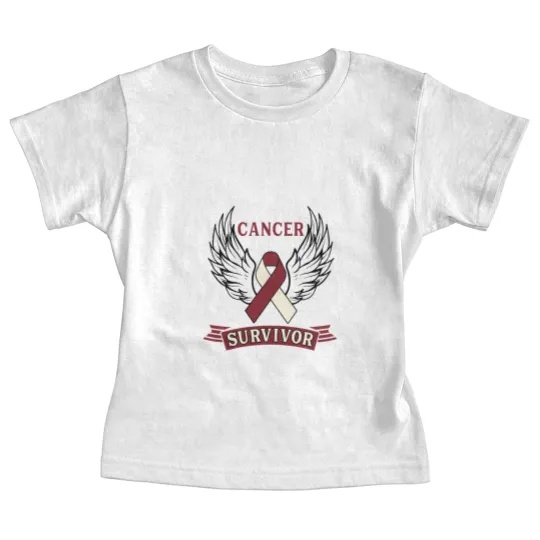 Discover Cancer Survivor Head and Neck Cancer Baby Tees