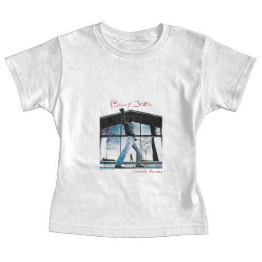 Discover Billy Joel Glass Houses White Baby Tees