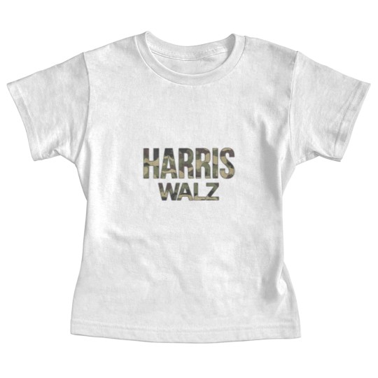 Discover Kamala Harris Walz Election 2024 Baby Tees, Camouflage, Hunters white