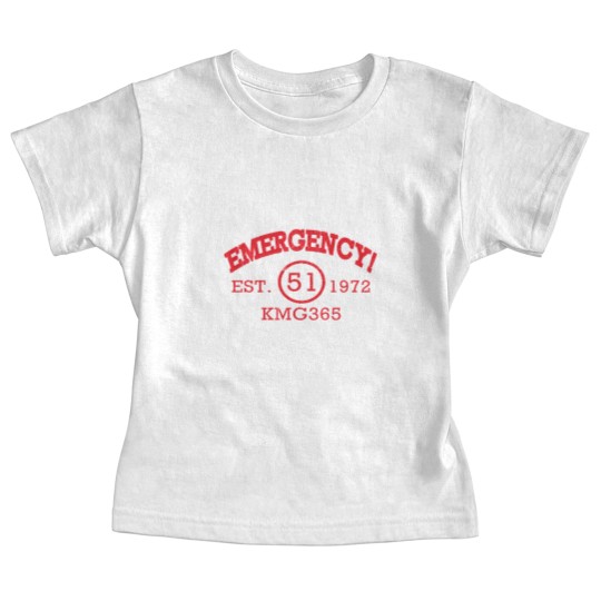 Discover Emergency Est 1972 KMG365 Baby Tees