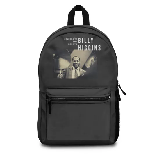 Discover Billy Higgins Great Jazz DrummerMusician Backpacks