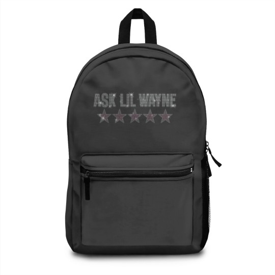Discover Ask Lil Wayne 5 Star Backpacks, Nicki Minaj Concert Backpacks, Nicki Minaj Backpacks