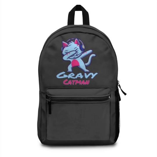 Discover ravycatman, gravy cat man Dabing cat Character Backpacks