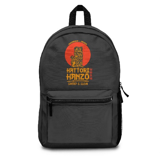 Discover Cult Movie Kill Bill Hattori Hanzo - Unisex Fashion Backpacks