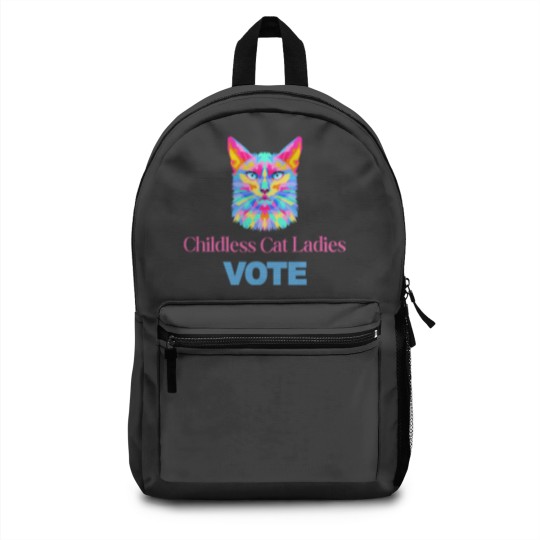 Discover Funny Adult Cat Lady Backpack