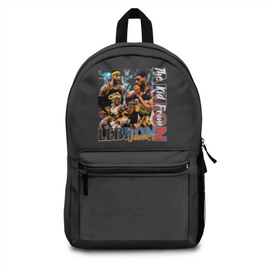 Discover Vintage Lebron James 90s Basketball Bootleg Style Backpacks, Lebron James Backpacks