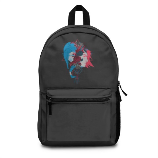 Discover Arcane Jinx and Vi Art Backpacks