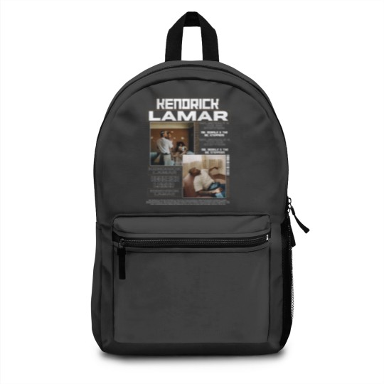 Discover Kendrick Lamar Backpack - Official Rap Merch