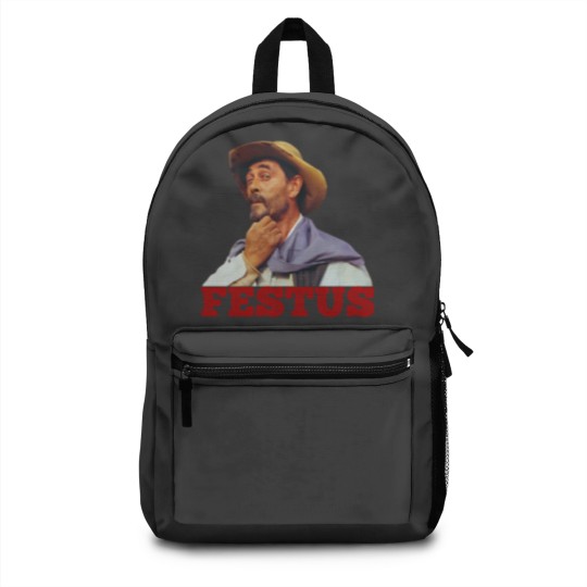 Discover Festus - Gunsmoke - 50s Tv Western Backpacks