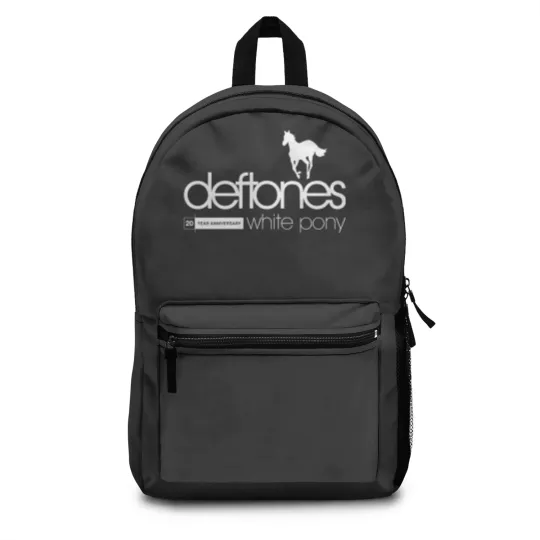 Discover Deftone White Pony 20th Anniversary Backpacks
