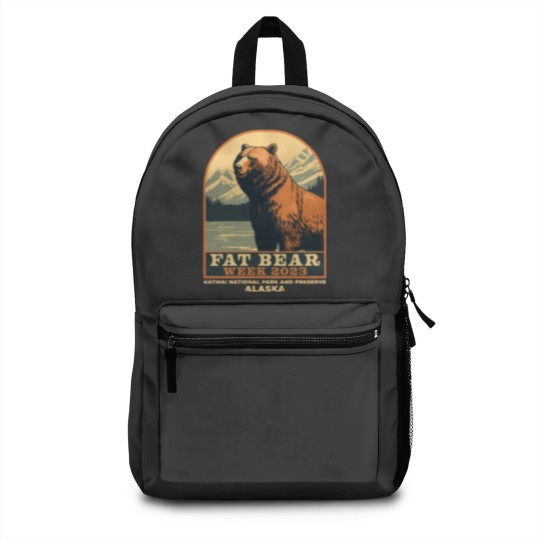 Discover fat bears week - vintage emblem 2024 Backpacks