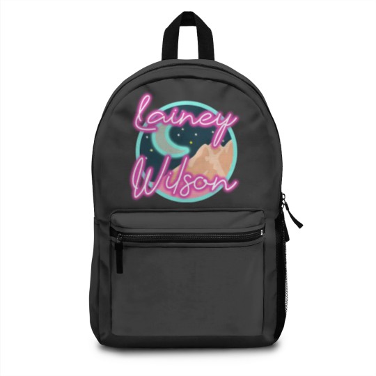 Discover Lainey Wilson Cowboy Neon Backpacks