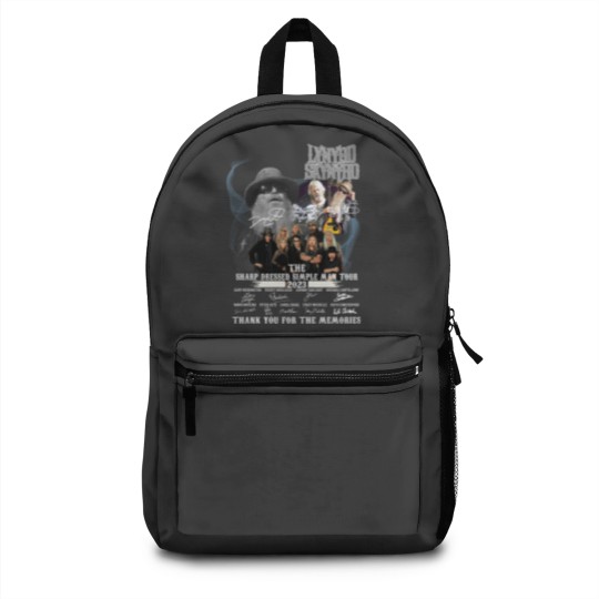 Discover The sharp dressed simple man tour zz top lynyrd skynyrd signatures 2023 Backpacks